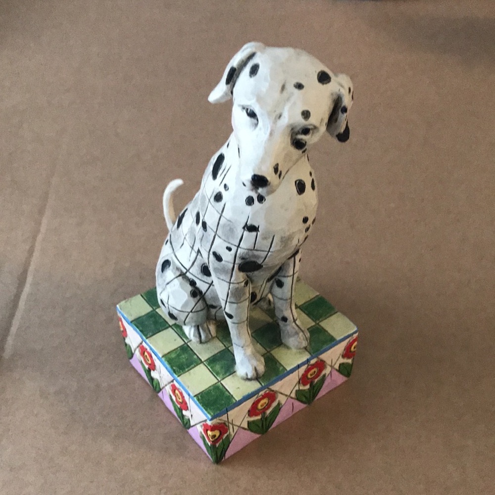 Jim Shore Spot Dalmatian Dog Figurine